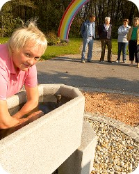 Kneippen am Regenbogenweg